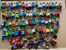 PLAY BIG Vintage Konvolut - 69 Figuren + Einzelteile  Wikinger Ritter etc.