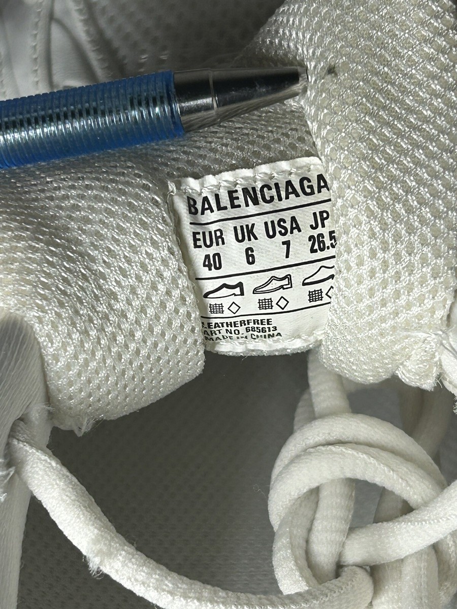 Balenciaga Defender Men's Size 7 White/Beige Designer | eBay Balenciaga Defender Men's Size 7 White/Beige Designer | eBay