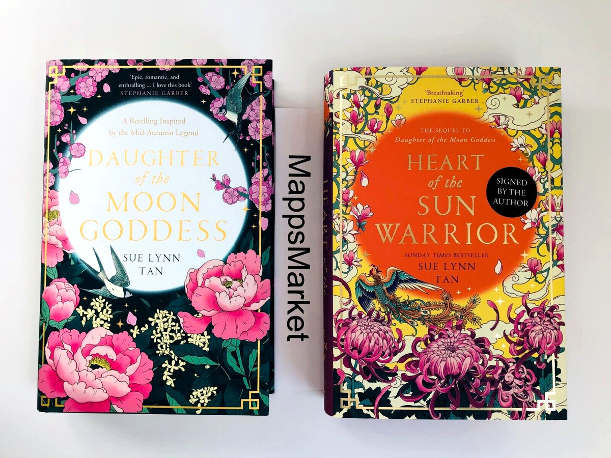 SIGNED Daughter of the Moon Goddess & Heart of the Sun