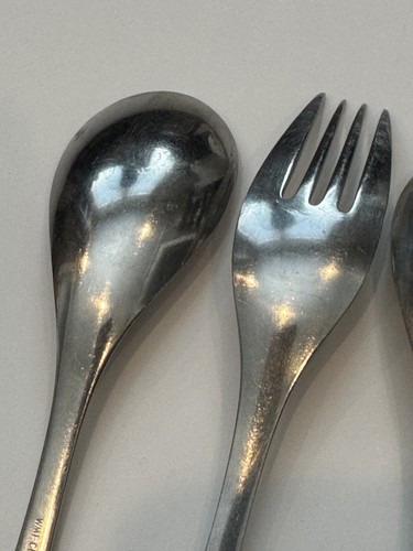 WMF Cromargan DOMUS-BRASILIA Dinner 3 Spoons - 2 Forks Satin Stainless 5pc - Picture 12 of 15