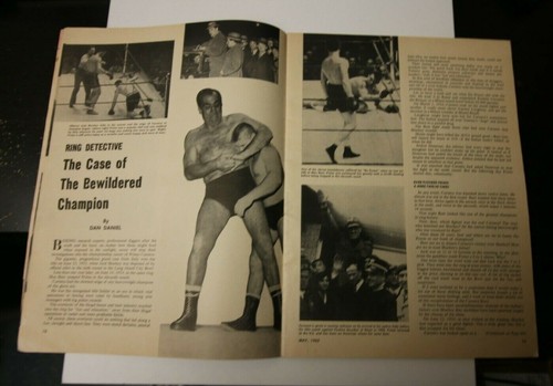 THE RING 1962 FLOYD PATTERSON COVER BOXING MAGAZINE RARE COOL GOOD CONDITION - Picture 5 of 5