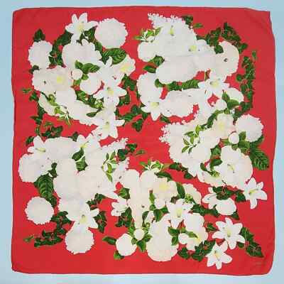Vintage Y2k Silk Chanel Floral Scarf | eBay