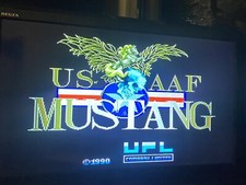 Used U.S.A.A.F Mustang Arcade Game PCB Board UPL Side-Scrolling Shooter
