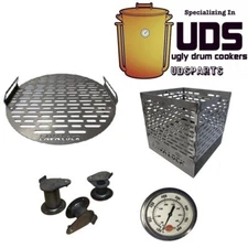 LavaLock UDS Parts Kit (complete) Build your own Ugly Drum Smoker 55 gal barrell