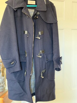 Men's NWOT Vintage Burberry Navy Duffle Coat--large Burberry’s 50R
