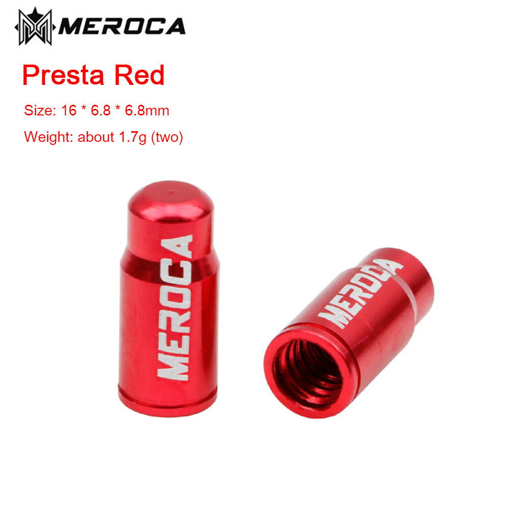 Bike Valve Stem Caps Aluminum MTB Mountain Road Bike Valve Dust Covers