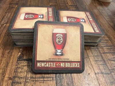 NEWCASTLE BROWN ALE COASTERS