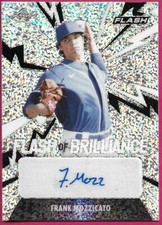 2021 Leaf Flash Baseball FRANK MOZZICATO #FB-FM1 Brilliance Silver Autograph