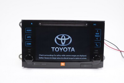 TOYOTA TACOMA Radio Navigation NAV Unit AM-FM CD GPS OEM 2016 - 2019