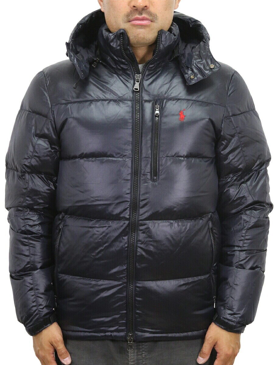 Polo Ralph Lauren Shiny Hooded Puffer Down Filled Jacket Polo Ralph Lauren Shiny Hooded Puffer Down Filled Jacket