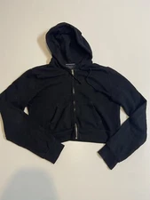 Women's Brandy Melville Small Black Crop Jacket