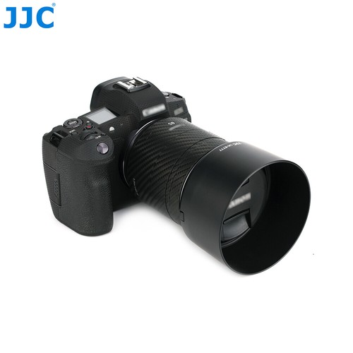 Reversible Lens Hood as Canon ET-77 for RF 85mm F2 Macro Lens on R5 R6 R RP Ra - Picture 3 of 8