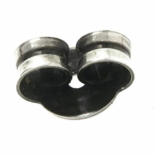 GUCCI Interlocking G Arabesque Stud Earrings Silv… - image 5