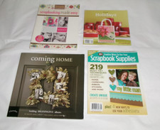 Scrapbooking Magazines x4