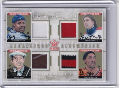 Ken Griffey Jr/Patrick Roy/Ben Hogan/Scottie Pippen Sportkings GU Jersey 8/10