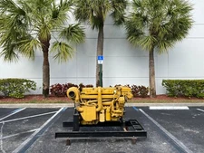 Caterpillar CAT 3176B, Turbocharged Marine Diesel Engine, 600 HP @ 2300 RPM