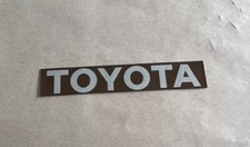 Toyota Pickup 4runner Grille Emblem Overlay Sticker 1984 1985 1986 Bronze Chrome