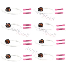 8pc Fuel Injector Connector Harness for Buick Lacrosse Kia Amanti Sedona Sorento