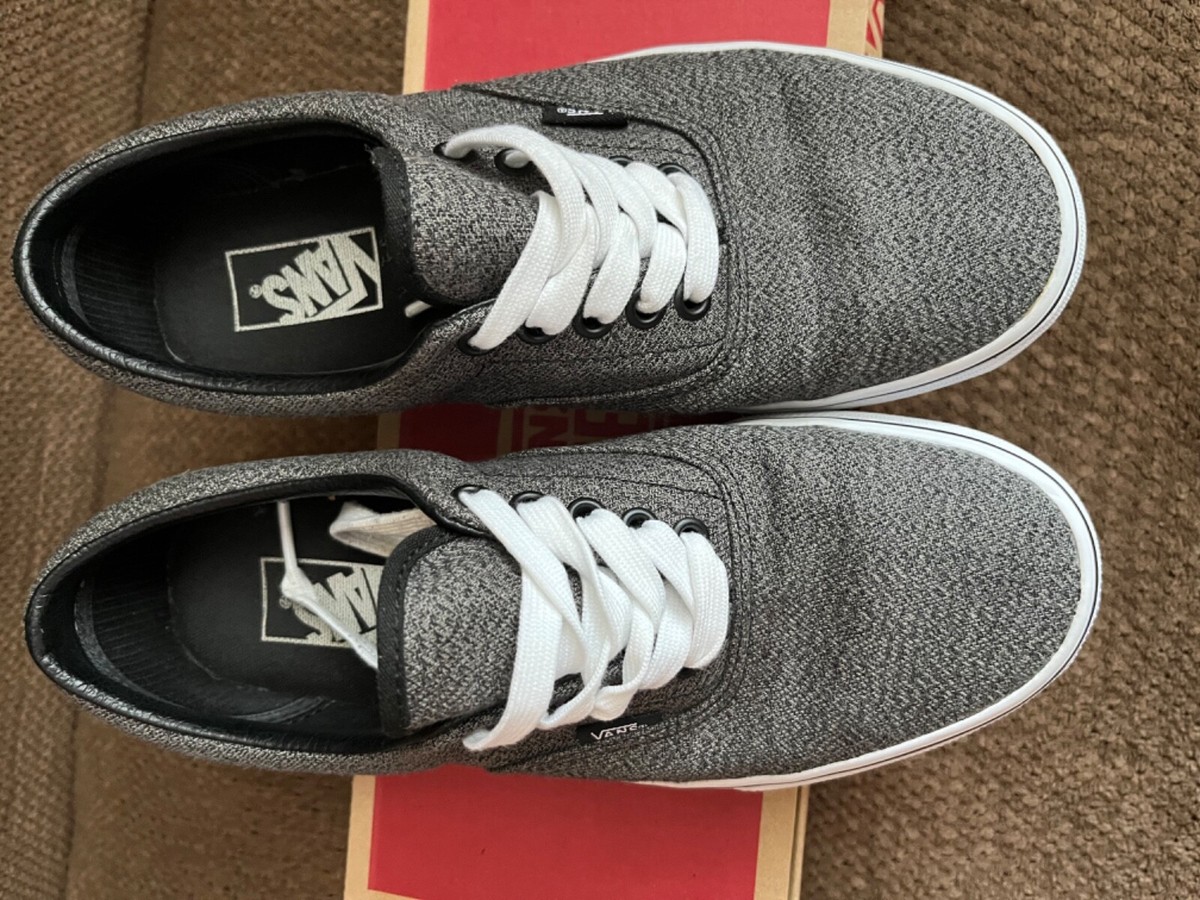 Vans era suiting black gray true white women display picture 3