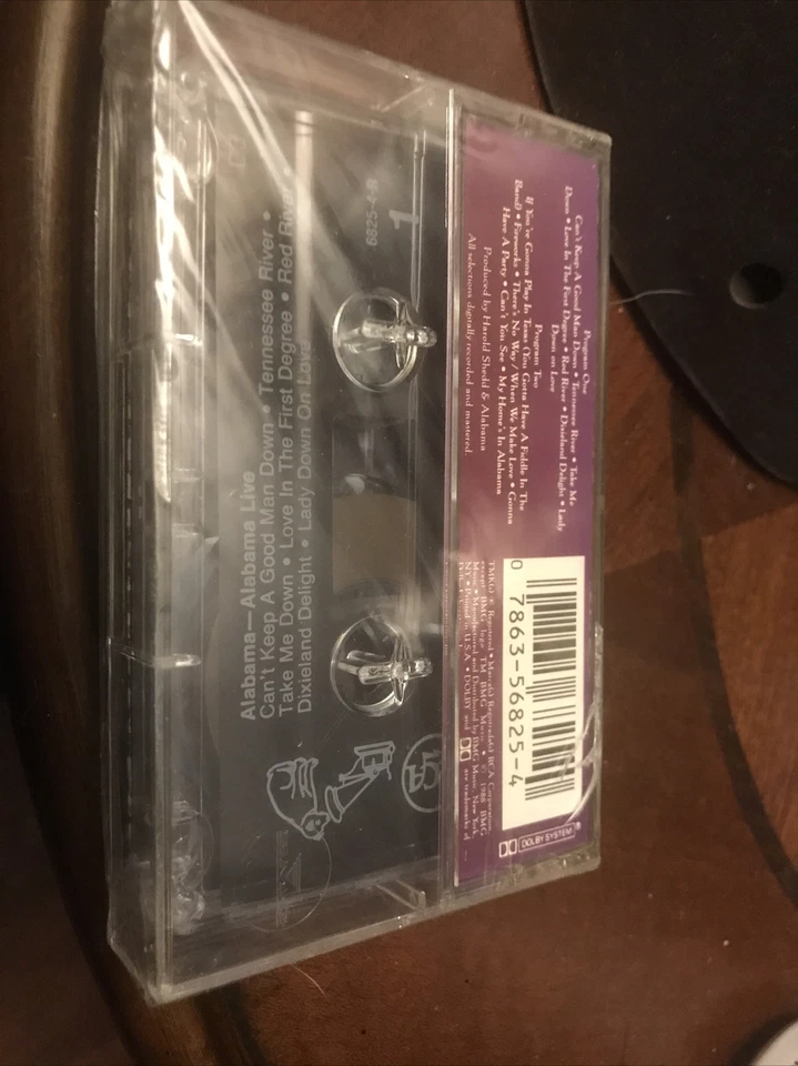 Brand New Alabama Live RCA Cassette Tape Sealed - Image 2 of 3