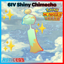 ✨Shiny Chimecho 6IV✨ Pokemon Scarlet & Violet  🚀Fast🚀 Teal Mask DLC