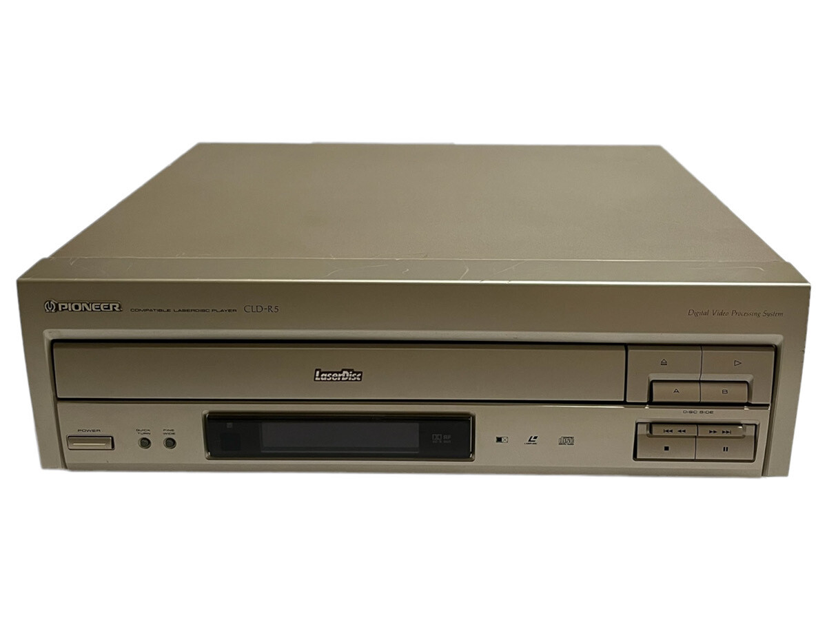 PIONEER CLD-R5 Industrial Laser Disc Player Silver Japan Excellent-