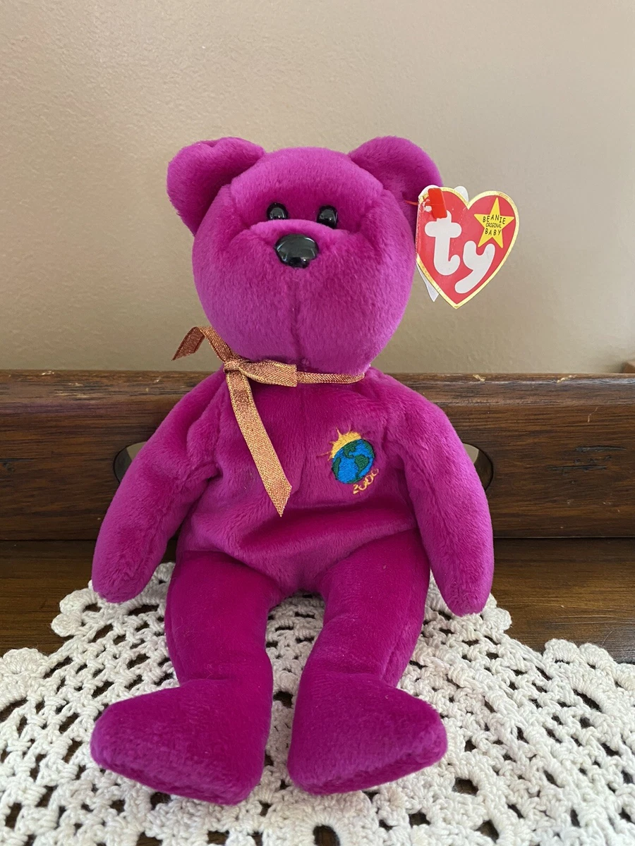 Purple ty best sale bear