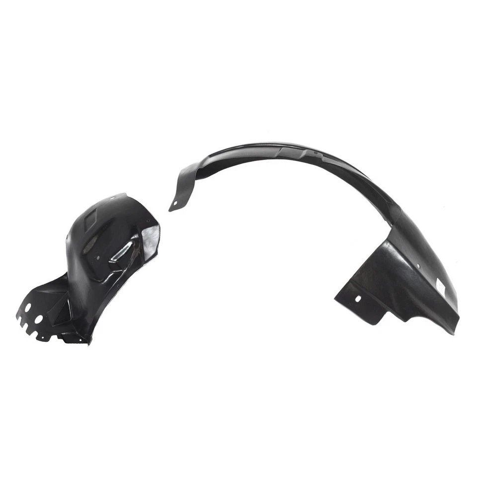 Front Fender Liner Sections Set w/ Clips For 2008-2013 Cadillac CTS GM1248198 Foto 3 de 4