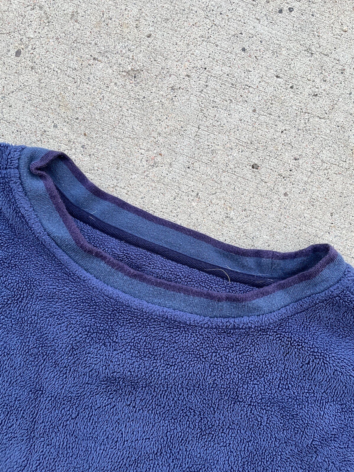RARE Vtg Patagonia Rhythm Fleece Sweater Jacket Men’s Size Large Crewneck image 5
