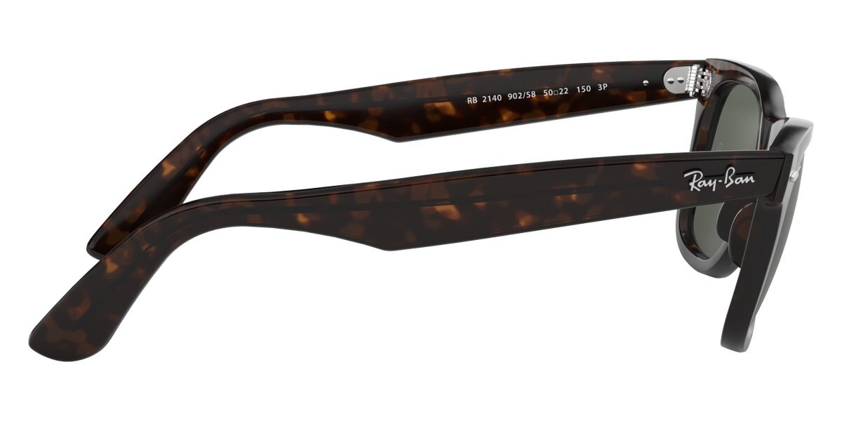 Ray-Ban wayfarer RB 2140 902 47◻︎22 3N Ray-Ban Wayfarer Classics Polarized Sunglasses - Tortoise Green
