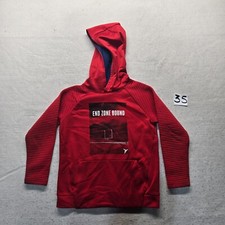Old Navy Red Pullover Hoodie Sweater Athletic Football Youth Boys S Small 6-7