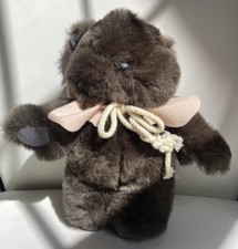 Vintage Disney 8" Plush Ewok w Robe Disneyland. Lucas Films Star Wars