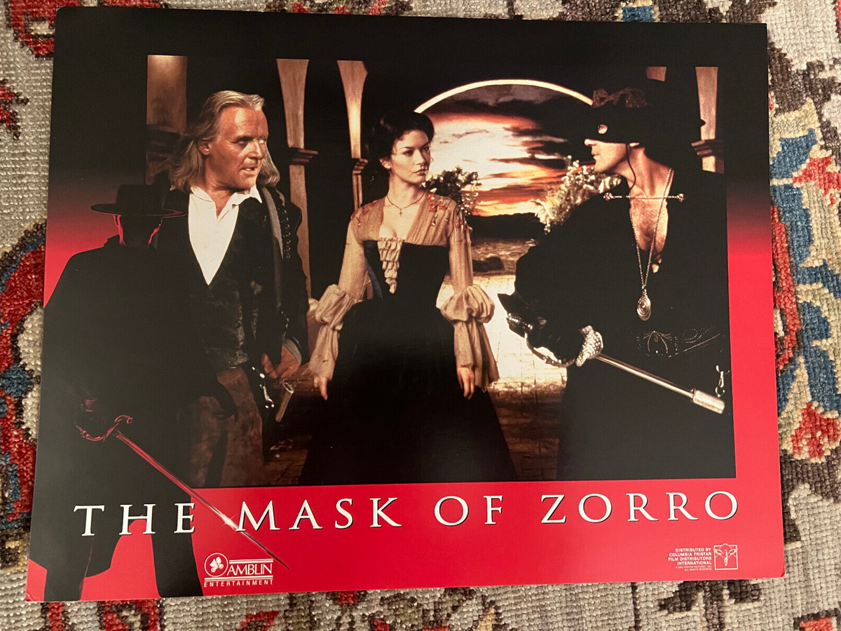 Mask Of Zorro, The 1998 Columbia 11x14