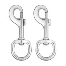 2 PCS 4.3 Inch Swivel Snap Hooks, Heavy Duty, Eye Bolt, Dog Leash Clip, Clasp