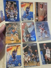 9 NBA Basketball Trading Cards Stephon Marbury Upper Deck RC Fleer Skybox Insert