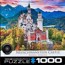 Eurographics 1000 Piece Jigsaw Puzzle Neuschwanstein Castle Bavaria, Germany