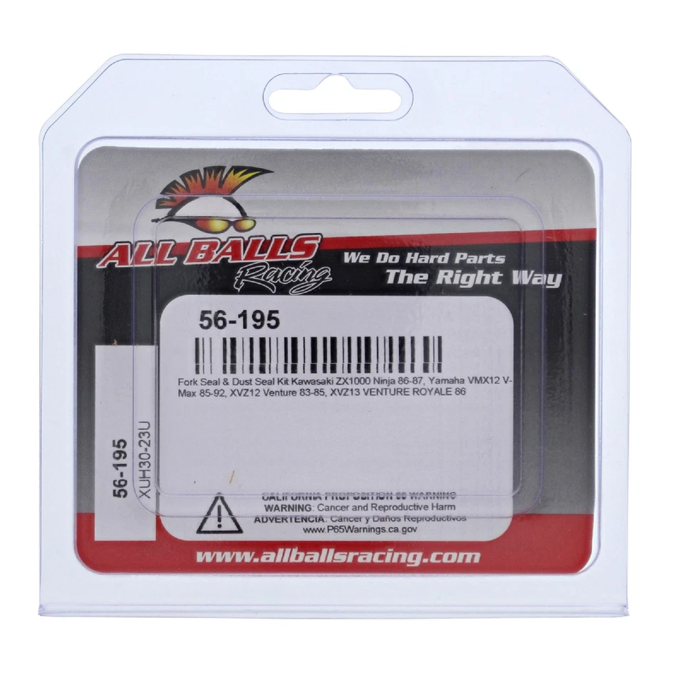 New All Balls for k and Dust Seal Kit 56-195 for Yamaha XVZ13 VENTURE ROYALE 86 - Изображение 4 из 4