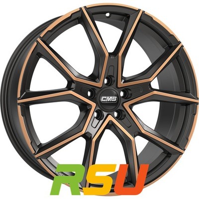 CMS C33 diamond black copper 8x18'' ET46.1 LK5 112 ML 57.1 Alufelgen 18 Zoll