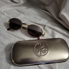 JPG Vintage Sunglasses by Jean Paul Gaultier 58-5105 Gold New Authentic