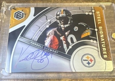 2022 Panini Elements - Steel Signatures Kordell Stewart #SS-KOS /199 (AU)
