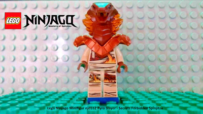 Lego Ninjago Minifigur njo552 Pyro Slayer - Secrets Forbidden Spinjitzu