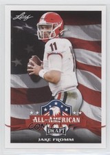2020 Leaf Draft All-American Jake Fromm #73 3n1
