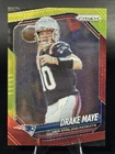 2025 Prizm International- Drake Maye Red and Yellow Prizm / 44 Patriots