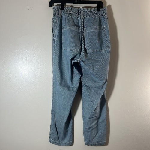 Universal Thread Blue Striped Pants size 6 - Picture 2 of 8