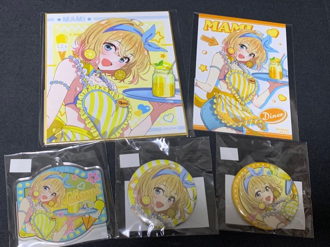 Rent-A-Girlfriend Manatsu no Ice-ya-san Mami Nanami Goods Set | eBay