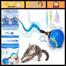 Interactive Cat Toy Ball - Automatic Rechargeable Cat Enrichment Toy