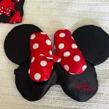 Minnie mouse sleep mask with bow