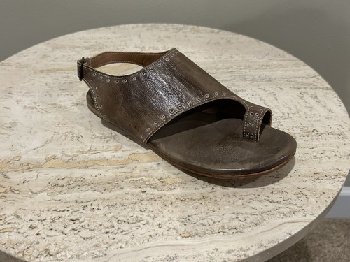 Sandalias de cuero marrón Bed|Stu talla 6,5 rústicas Misha - Imagen 7 de 12
