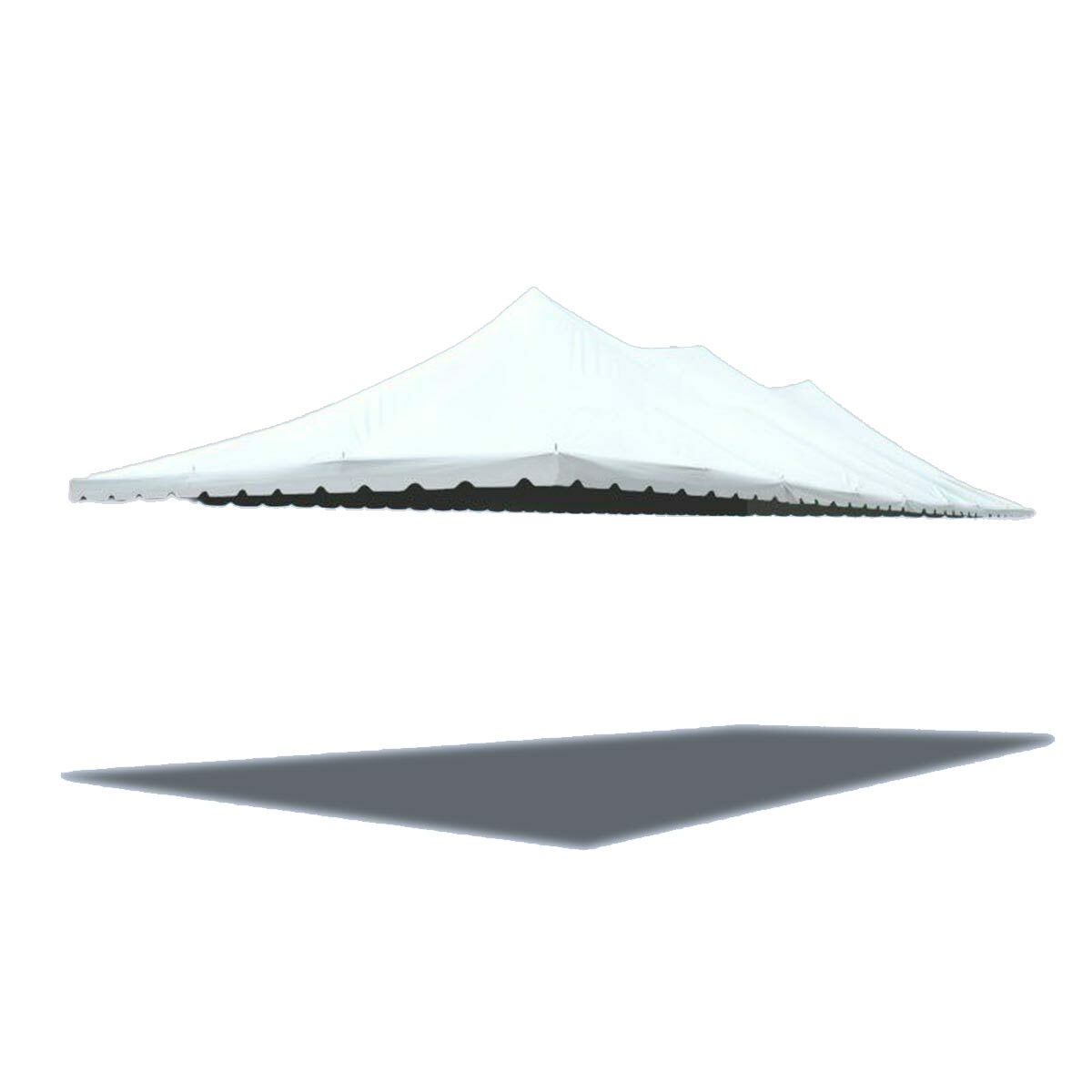 Top Replacement Sectional Pole Tent Cover For Gazebo