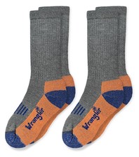 Boys Merino Wool Cushion Seamless Boot Socks 2 Pairs Pack Warm Winter Gear